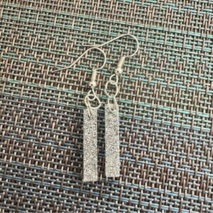 Resin Sparkle Earrings